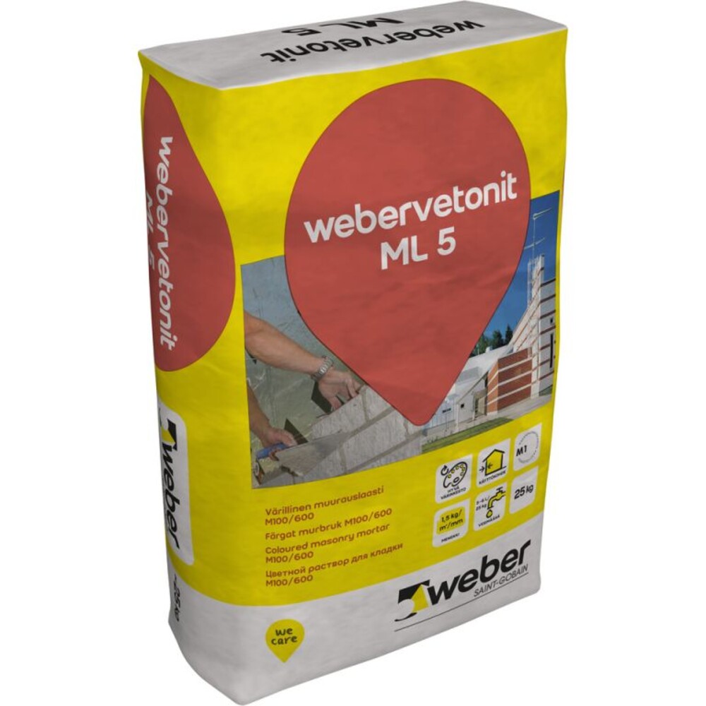 krāsainā mūrjava weber.vetonit ML 5